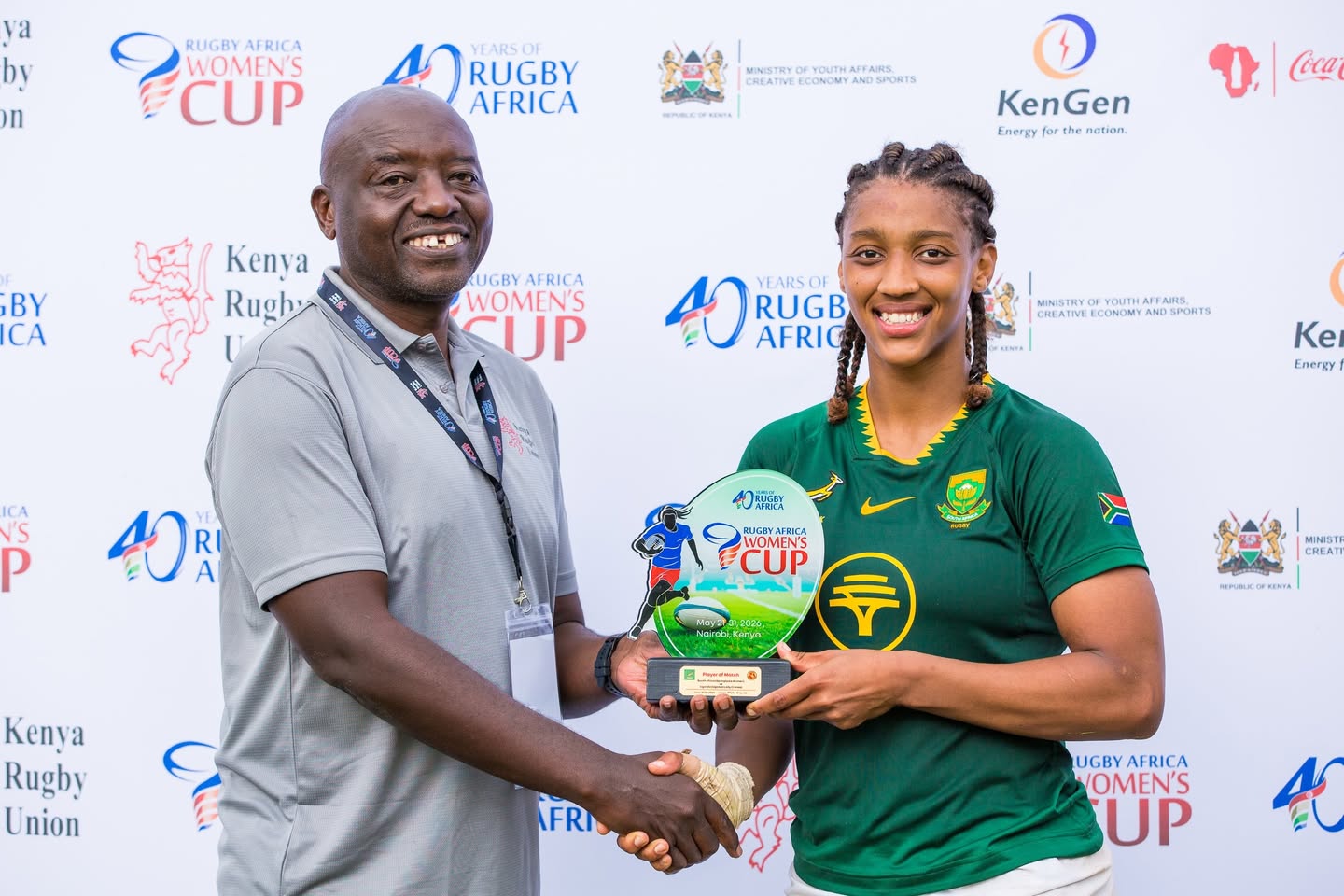 Springbok Women Remain Unbeaten After Uganda Thriller, Set Up Kenya Showdown