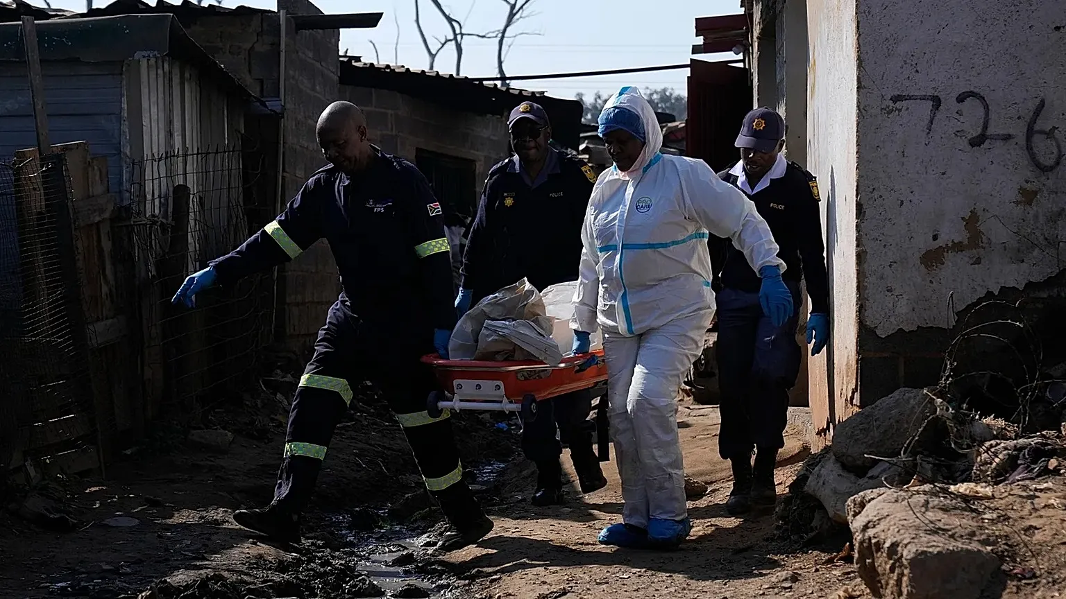 Johannesburg Informal Settlement Shooting Leaves 12 Dead