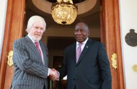 Ramaphosa and US Ambassador Meet to Bolster Bilateral Ties