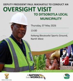 Deputy President Mashatile to Visit Ditsobotla Municipality Amid Service Delivery Woes